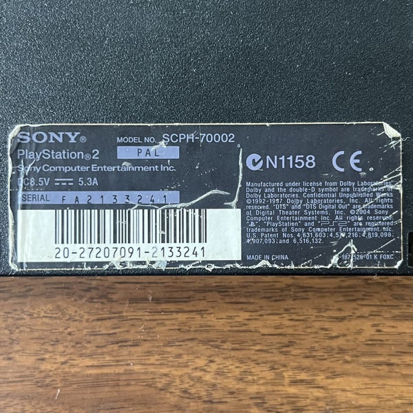 PS2 Slim Console - Ribbon Cable Popped Out Carousel 5