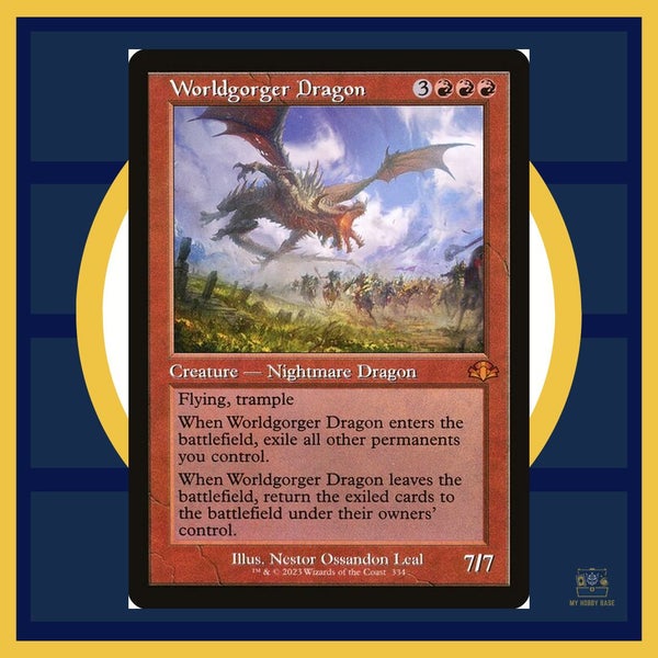 MTG - Worldgorger Dragon (Retro) - (DMR) [M] Carousel 1