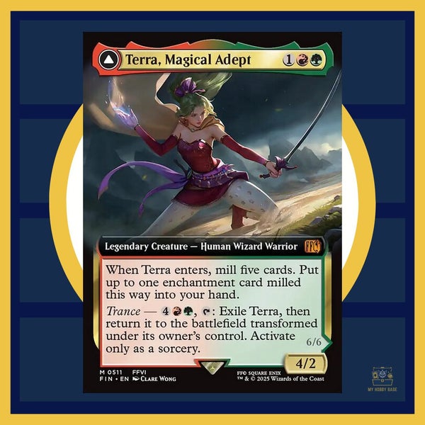 MTG - Terra, Magical Adept (Extended Art) - (FIN) [M] Carousel 1