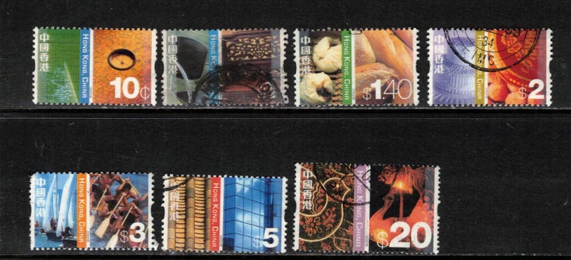 (m) Hong Kong 2002 Cultural Diversity part set used Carousel 1