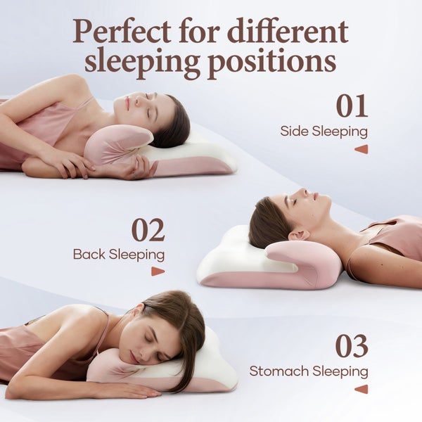 Memory Foam Cervical Pillow Orthopaedic Contoured Pillow Carousel 2