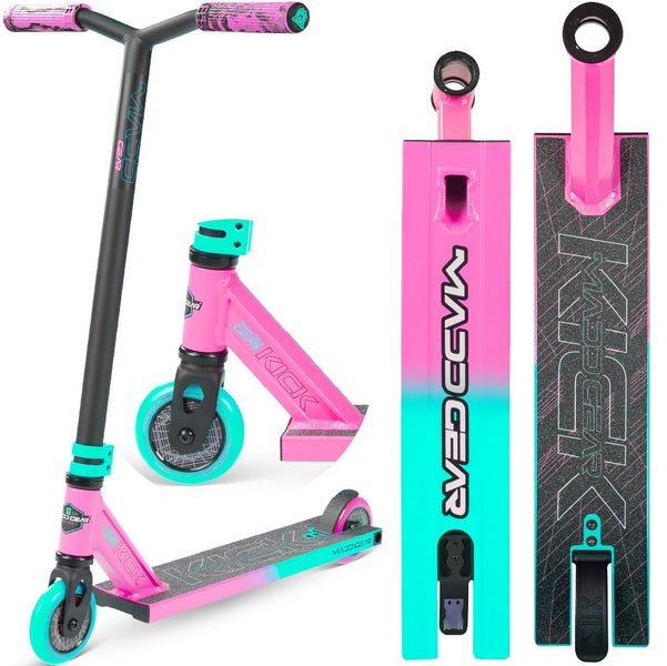 Madd Gear Kick Pro X Scooter Pink / Teal Carousel 1