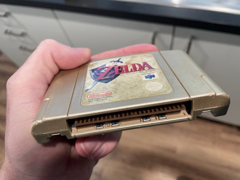 Nintendo 64 with Zelda game Carousel 3