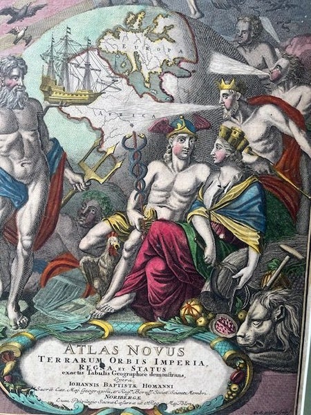 Atlas Novus Terrarum Orbis Imperia Regna et Status" 1716 original. Carousel 3