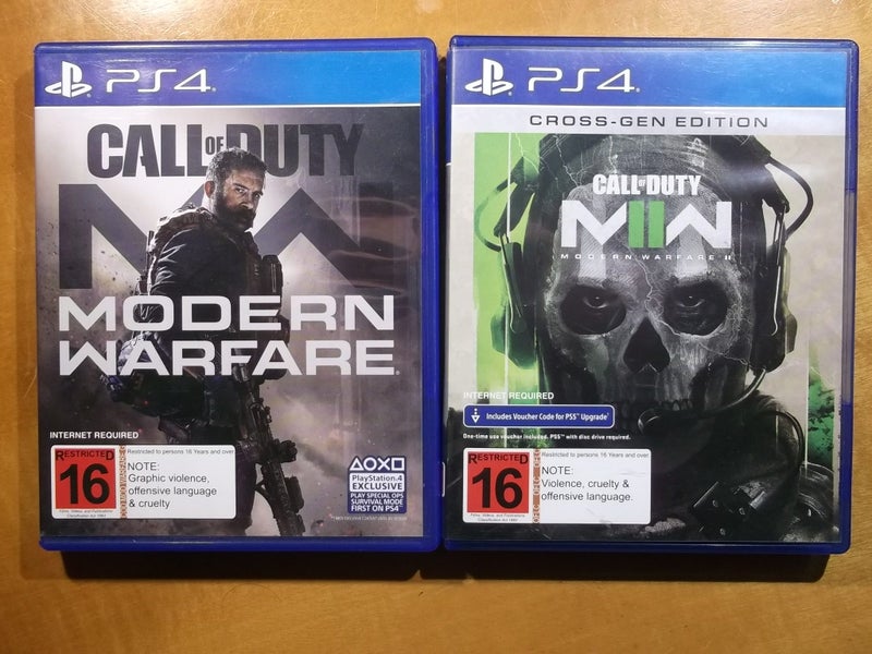 Call of Duty Modern Warfare Bulk Buy / Bundle - PS4 x 2 Games - both Excl Cond Carousel 1
