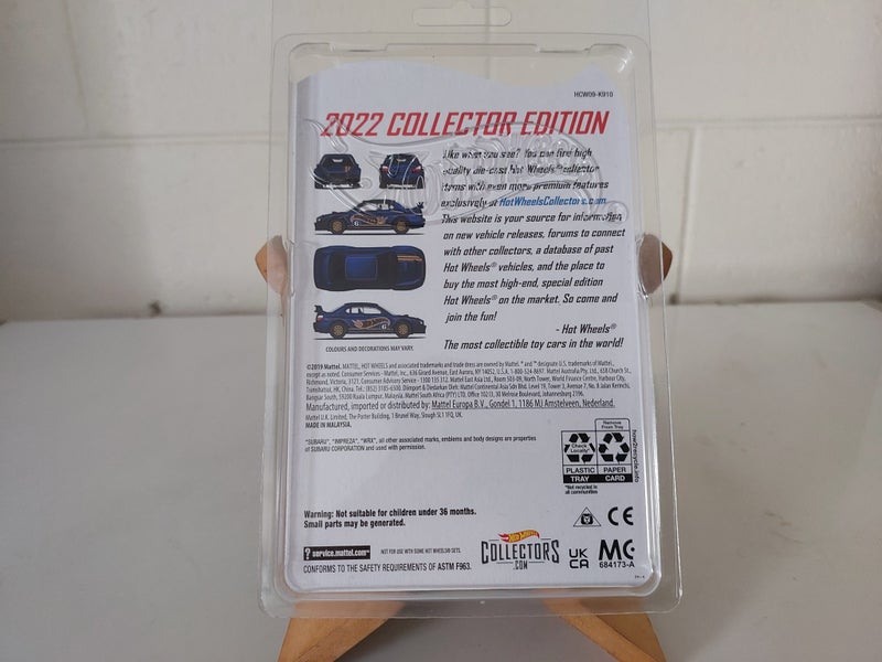 * $1RES * HOT WHEELS RLC 2022 SUBARU IMPREZA WRX Carousel 2