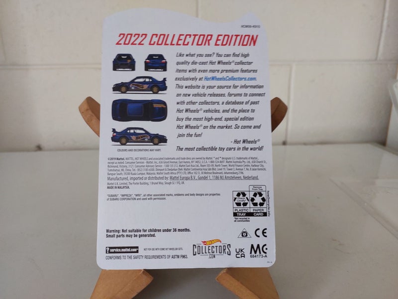 * $1RES * HOT WHEELS RLC 2022 SUBARU IMPREZA WRX Carousel 4