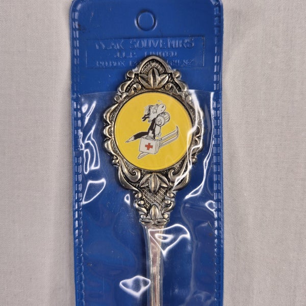 Footrot Flats Teaspoon Made In NZ Collectors World EPAI 1986 Sheep Dog Carousel 2
