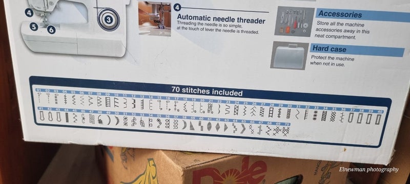 Brother NS35 sewing machine Carousel 5