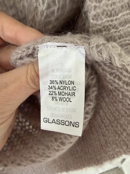 Glassons mohair/wool mix knit open cardigan Carousel 7