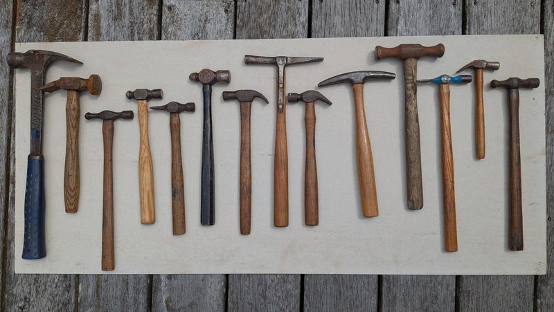 collection of 13 small hammers Carousel 1