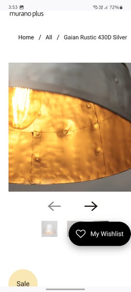 Murano Plus Rustic Pendant Light Carousel 3