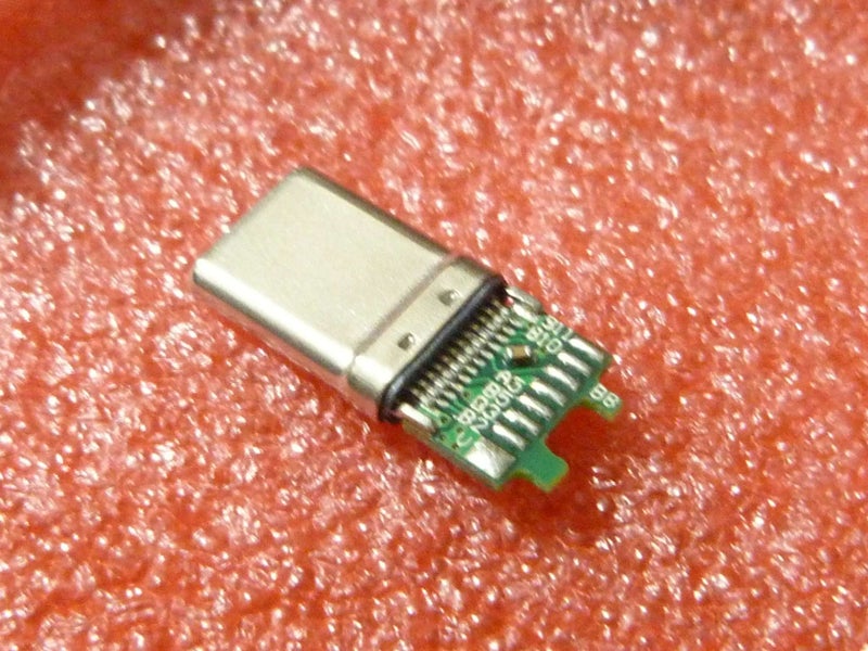 USB Type-C Male Solderable (but a bit challenging) Plug Carousel 2