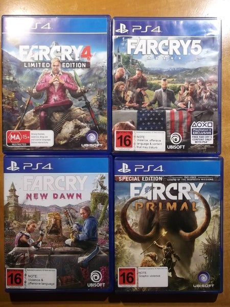 FarCry Bulk Buy / Bundle - PS4 x 4 Games - All VG Condition Carousel 2