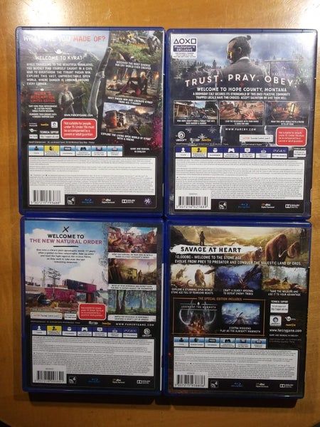 FarCry Bulk Buy / Bundle - PS4 x 4 Games - All VG Condition Carousel 4
