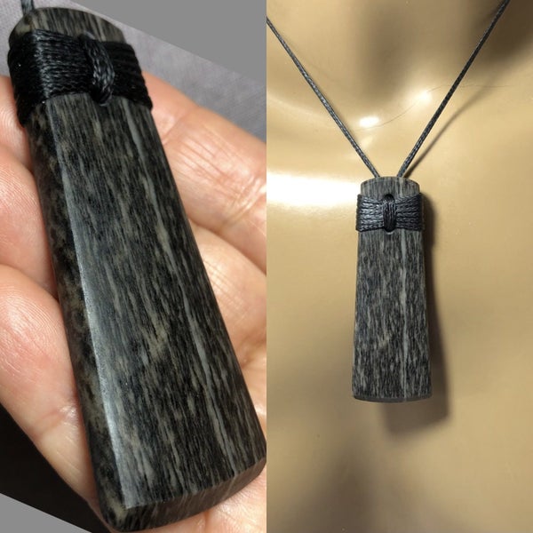 2 DAY AUCTION! 7.5cm Toki Pendant (NZ Quartz/Mica mix), $1 Reserve Carousel 1