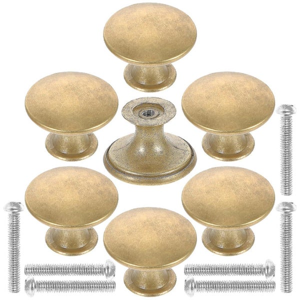 7 Pcs Cabinets Handles Drawer Knobs Pulls Handles Vintage Door Knob Kitchen Cab Carousel 1