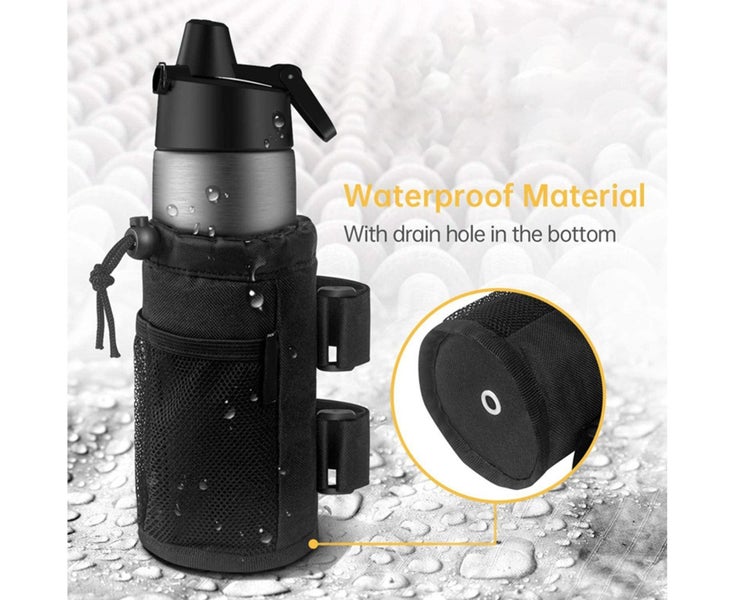 Bike Wheelchair Baby Cart Cup Holder Water Bottle Waterproof Drink Bag Pouch- Carousel 2