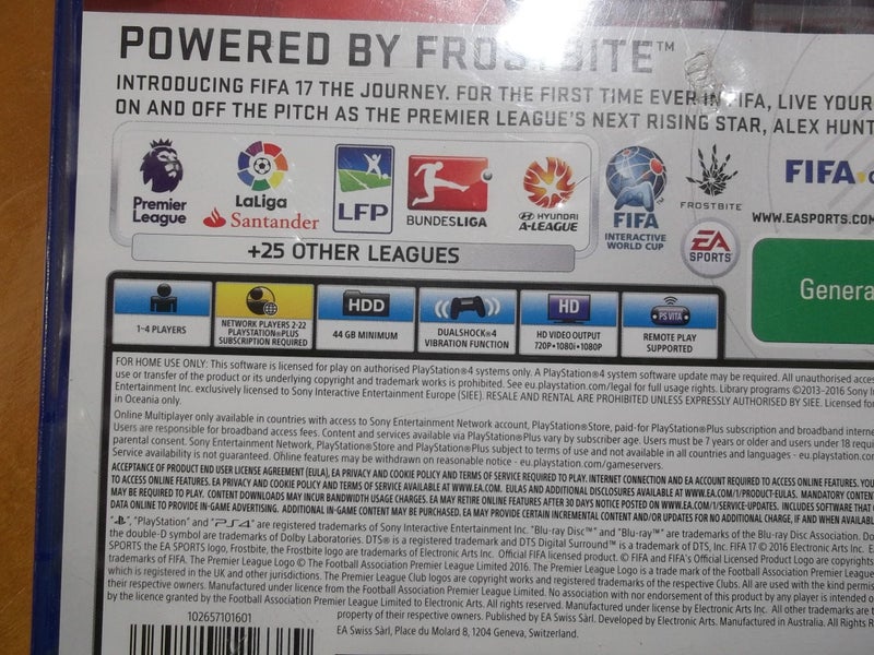 FIFA 17 - PS4 Game - VG Condition Carousel 4