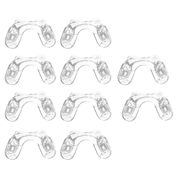 1 Set 5 Pairs Silicone U Shape Glasses Nose Pads Non slip Glasses Nose Bridges Carousel 1