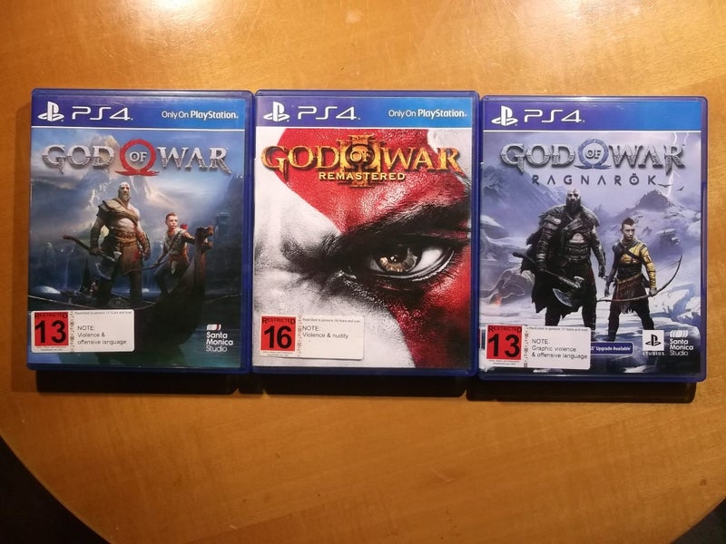 God of War Bulk Buy / Bundle - PS4 x 3 Games - All Excellent Condition Carousel 2