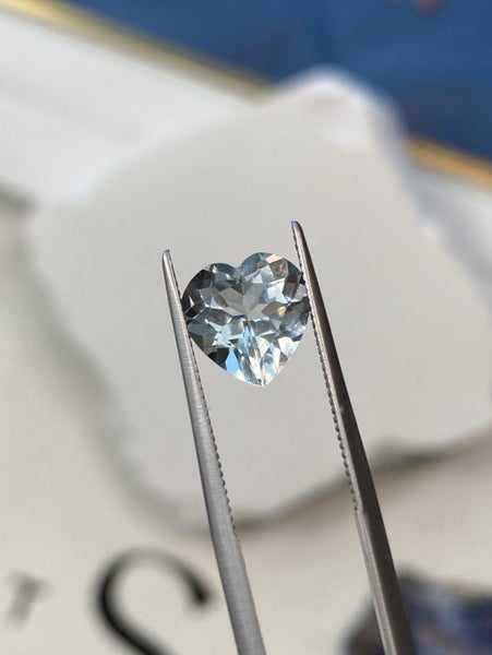 $1RES ~ $1400 Buy Now * 2.04ct Aquamarine Brazil Origin Carousel 5