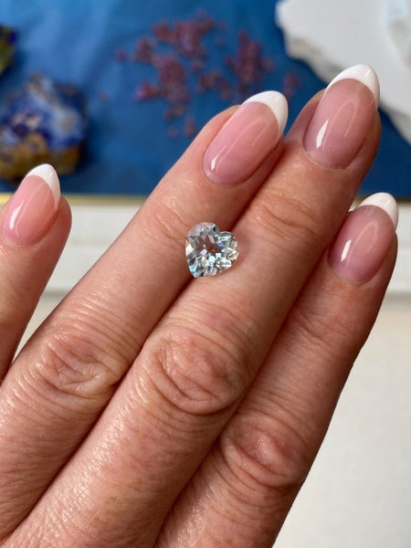 $1RES ~ $1400 Buy Now * 2.04ct Aquamarine Brazil Origin Carousel 2