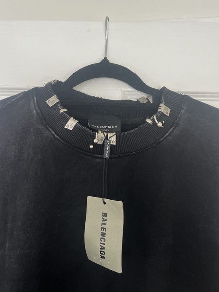 *BRAND NEW* Balenciaga Distressed Crewneck Carousel 2
