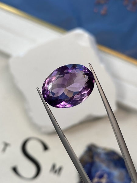 $1RES ~ $1300 Retail * 15.13ct Amethyst Quartz Carousel 1