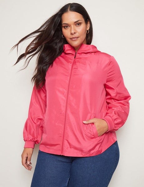 Autograph Lightweight Hooded Anorak Jacket ~ Sizes 20-24 & 22-26 Carousel 1