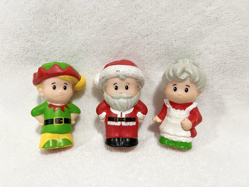 Fisher Price Little People Christmas figures Carousel 1