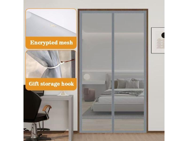 Magnetic Fly Insect Proof Automatic Closing Door Screen Carousel 1