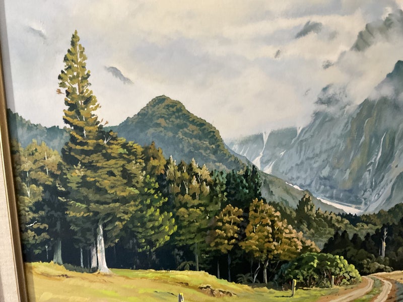 Spectacular Roy Cunliffe 1993 West Coast Original Landscape Carousel 2