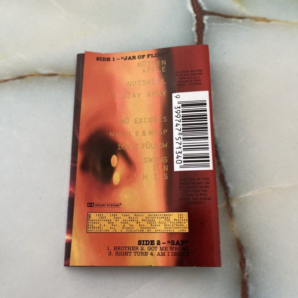 Alice In Chains - Jar Of Flies / Sap (Cassette) 1993 Carousel 4
