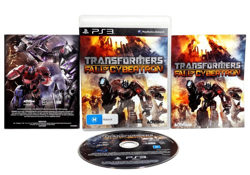 TRANSFORMERS Fall of Cybertron (PS3) *MINT COLLECTOR'S* Carousel 1