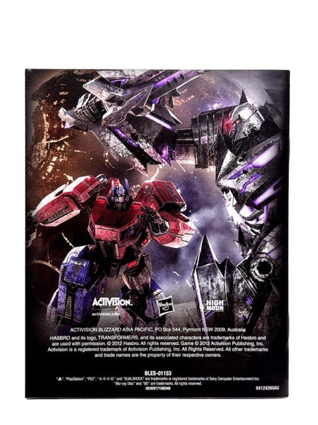 TRANSFORMERS Fall of Cybertron (PS3) *MINT COLLECTOR'S* Carousel 4