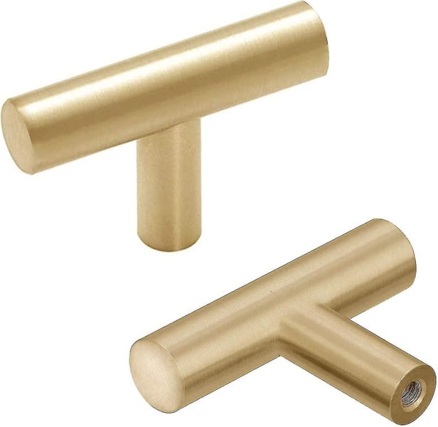 2pcs Drawer Knobs Gold Brass Cupboard Knobs Kitchen Cabinet Knobs Door Handles Carousel 1