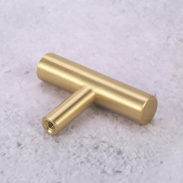 2pcs Drawer Knobs Gold Brass Cupboard Knobs Kitchen Cabinet Knobs Door Handles Carousel 2