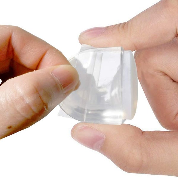 Doorstops, [pack Of 4] Transparent Doorstops And Stoppers Adhesive Door Stopper Carousel 3