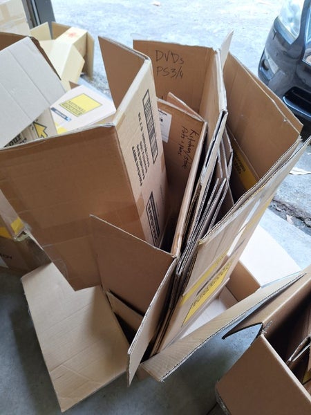 Cardboard Boxes - Bulk Lot - Great For Moving - $1 RES! Carousel 4