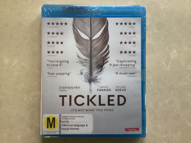 Tickled - NZ film, bluray