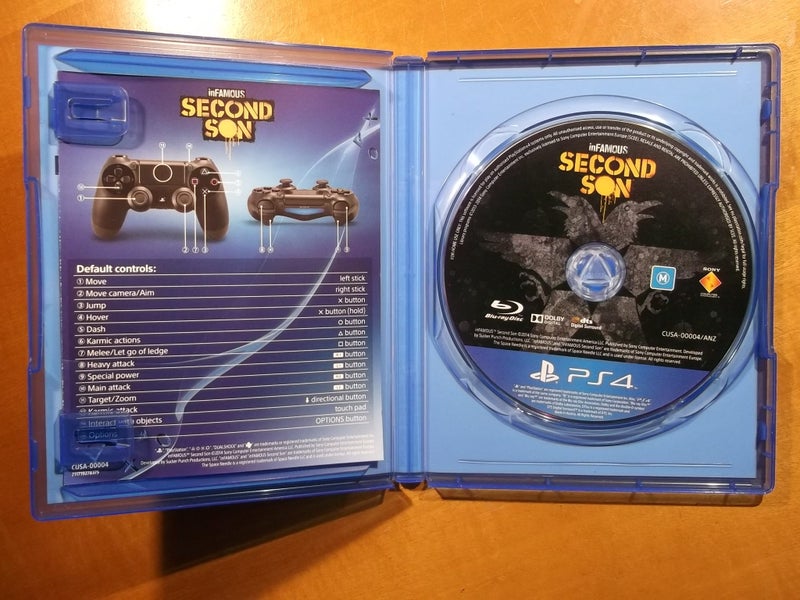 inFamous Second Son - PS4 Game - Excellent Condition Carousel 2