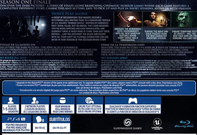 Dark Pictures Anthology The Devil in Me PS4 Carousel 2