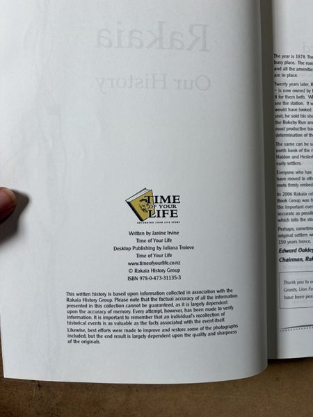 Rakaia Our History Janine Irvine & Rakaia History Group Carousel 4