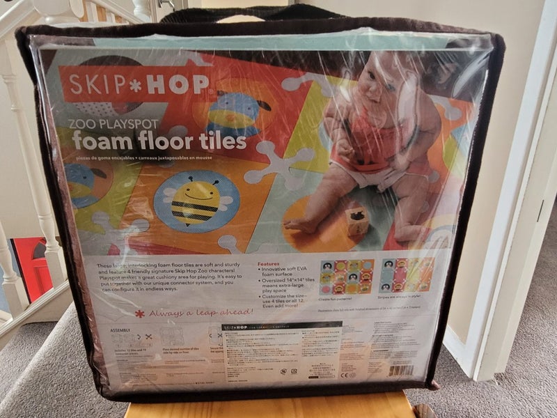 Skip Hop Zoo playspot foam floor tiles Carousel 1