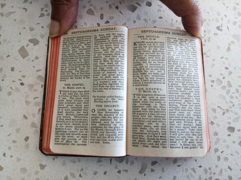 Antique Book of Common Prayer Carousel 4