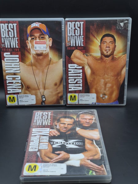 WWE DVD - Best of WWE (Volumes 2, 3, 6) Carousel 1