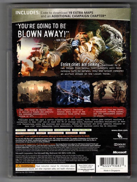 Gears of War Game of the Year Edition Xbox 360 Carousel 2