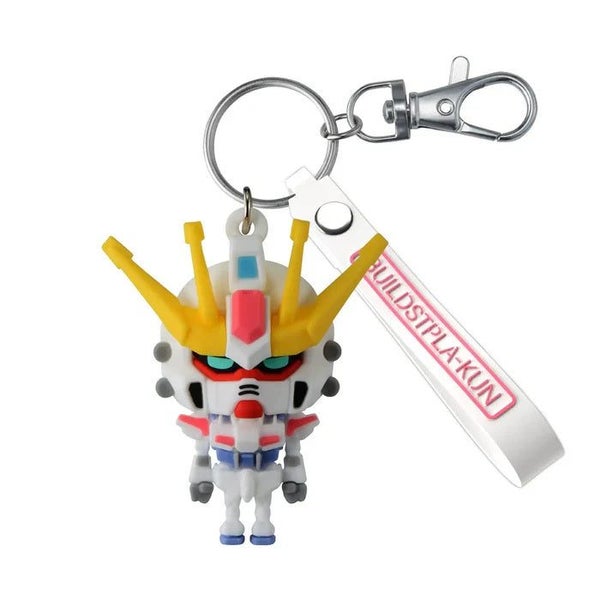 GUNDAM - BUILDSTPLA-KUN 3D RUBBER MASCOT KEYCHAIN Carousel 1