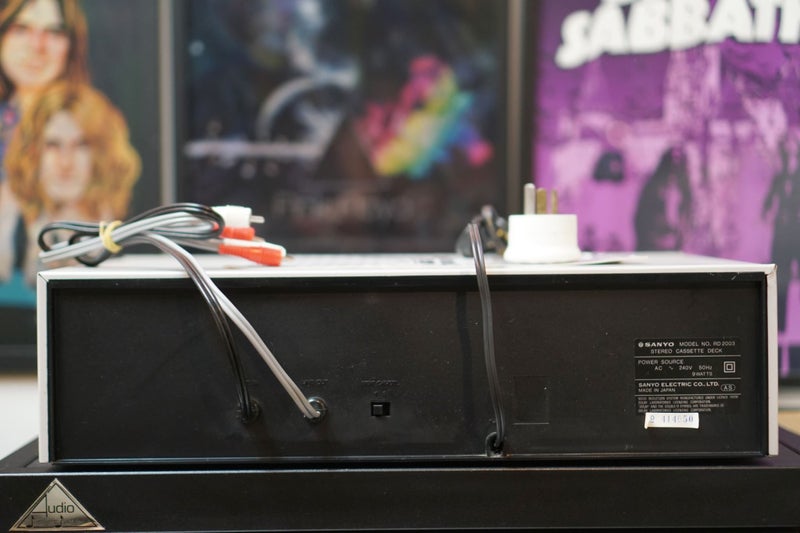 Sanyo RD-2003 Vintage Cassette Deck with VU meters - Serviced & Warranty! Carousel 8